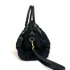 Prada Tessuto Gaufre Nylon Small Black Satchel Handbag 6