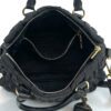 Prada Tessuto Gaufre Nylon Small Black Satchel Handbag 13