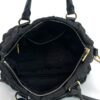 Prada Tessuto Gaufre Nylon Small Black Satchel Handbag 12