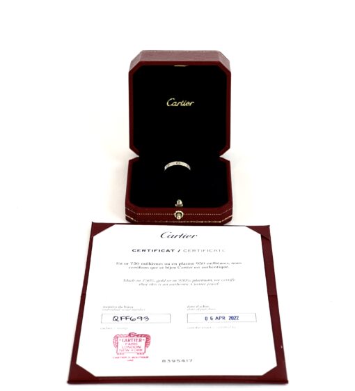 Cartier White Gold Love Ring 58 2