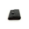 CHANEL Black Classic Flap Wallet 17