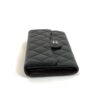 CHANEL Black Classic Flap Wallet 15