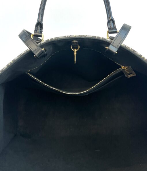 Louis Vuitton Onthego GM Jacquard Since 1854 Grey Shoulder Tote Bag 13