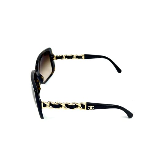 Chanel Black Chain Square Sunglasses 5208-Q 6