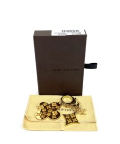 Louis Vuitton Ivy Gold Flower Bag Charm 2