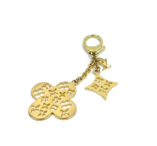 Louis Vuitton Ivy Gold Flower Bag Charm