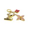 Louis Vuitton Fleur de Monogram Pink Bag Charm 5