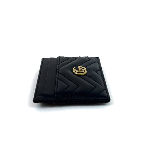 GUCCI BLACK MARMONT CARD CASE 6