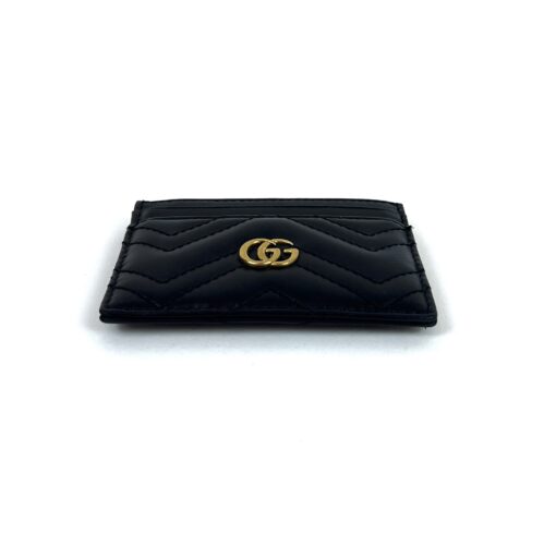 GUCCI BLACK MARMONT CARD CASE 5