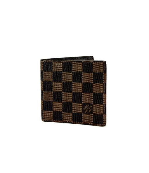 Louis Vuitton Damier Ebene Canvas Marco Wallet