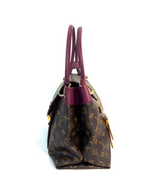 Louis Vuitton Olympe Monogram Satchel Bag Raisin 5