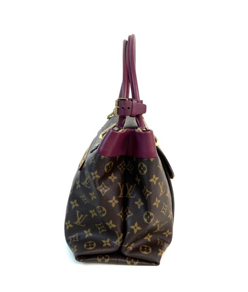 Louis Vuitton Olympe Monogram Satchel Bag Raisin 6