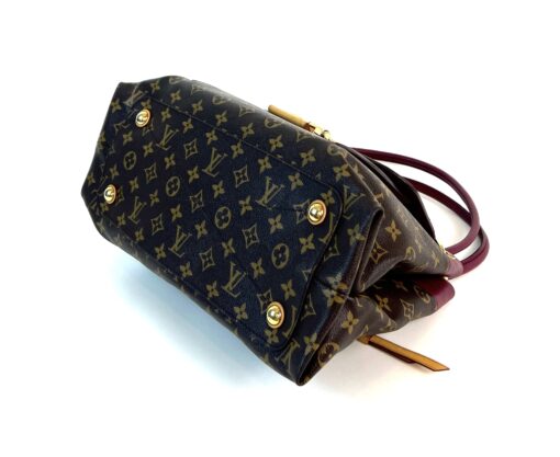 Louis Vuitton Olympe Monogram Satchel Bag Raisin 16