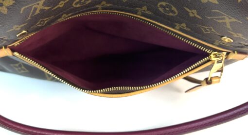Louis Vuitton Olympe Monogram Satchel Bag Raisin 12