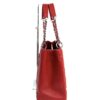 Chanel Red Caviar Grand Shopping Tote XL GST Silver 14