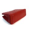 Chanel Red Caviar Grand Shopping Tote XL GST Silver 9