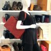 Chanel Red Caviar Grand Shopping Tote XL GST Silver 3