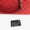 Chanel Red Caviar Grand Shopping Tote XL GST Silver 7