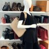 Chanel Caviar Quilted Grand Shopping Tote GST Beige Clair Gold 2