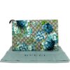 Gucci Blue Blooms Large Tablet Documents Holder Clutch 2