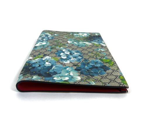 Gucci Blue Blooms Large Tablet Documents Holder Clutch 4