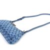 Gucci X PALACE Supreme Monogram Palace Textured Dollar Calfskin Shoulder Bag Blue 13