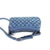 Gucci X PALACE Supreme Monogram Palace Textured Dollar Calfskin Shoulder Bag Blue 8