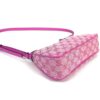 Gucci X PALACE Supreme Monogram Palace Textured Dollar Calfskin Shoulder Bag Pink Pale Rose 15