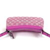 Gucci X PALACE Supreme Monogram Palace Textured Dollar Calfskin Shoulder Bag Pink Pale Rose 14