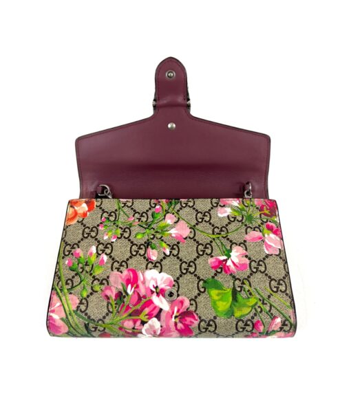 Gucci Supreme Mini Dionysus Blooms Wallet-On-Chain Bag 9