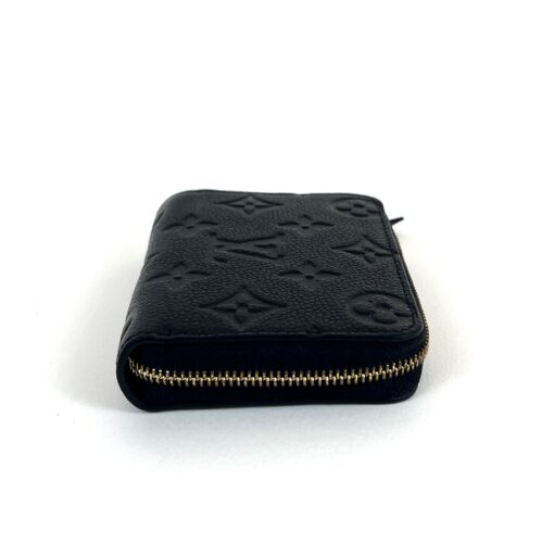 Louis Vuitton Zippy Coin Purse Monogram Black Empreinte 8