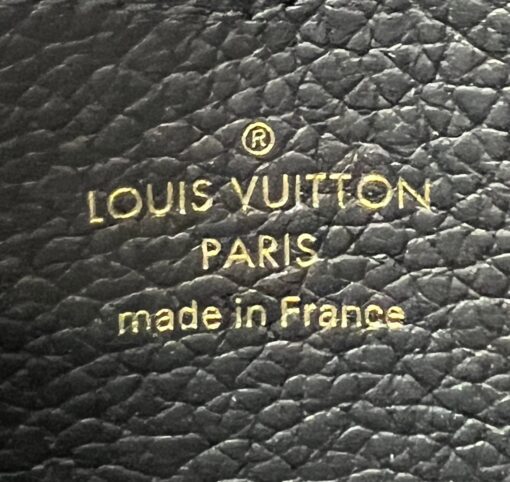 Louis Vuitton Zippy Coin Purse Monogram Black Empreinte 12