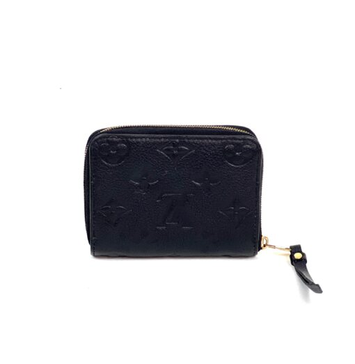 Louis Vuitton Monogram Black Empreinte Canvas Zippy Coin Purse - Image 2