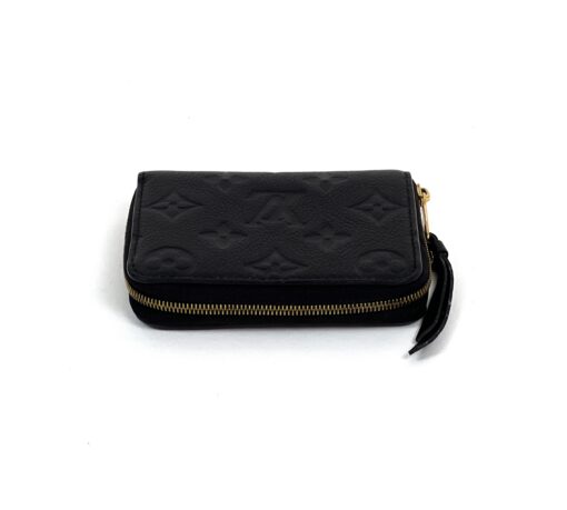 Louis Vuitton Monogram Black Empreinte Canvas Zippy Coin Purse - Image 6