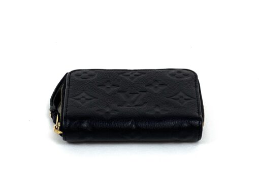 Louis Vuitton Monogram Black Empreinte Canvas Zippy Coin Purse 4