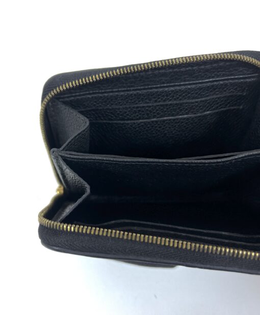 Louis Vuitton Monogram Black Empreinte Canvas Zippy Coin Purse - Image 7