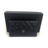 CHANEL Black Classic Flap Wallet 8