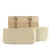 Chanel Caviar Quilted Grand Shopping Tote GST Beige Clair Gold 12