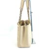 Chanel Caviar Quilted Grand Shopping Tote GST Beige Clair Gold 15