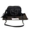 Gucci Soho Black Leather Studded Disco Bag 2