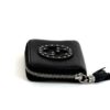 Gucci Pebbled Calfskin Studded Soho Disco Zippy Black Wallet 5