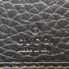Gucci Pebbled Calfskin Studded Soho Disco Zippy Black Wallet 10