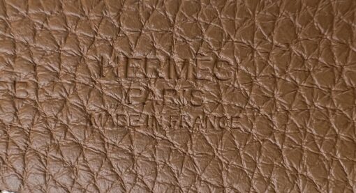 Hermes Gold H Belt Buckle & Reversible Black Brown Leather Strap 8