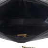 GIVENCHY Vintage Quilted Black Leather Gold Chain Crossbody Handbag 10