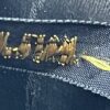 GIVENCHY Vintage Quilted Black Leather Gold Chain Crossbody Handbag 15