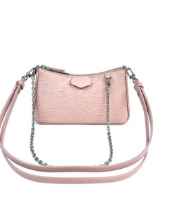 Louis Vuitton Epi Leather Easy Pouch On Strap Rose Ballerine
