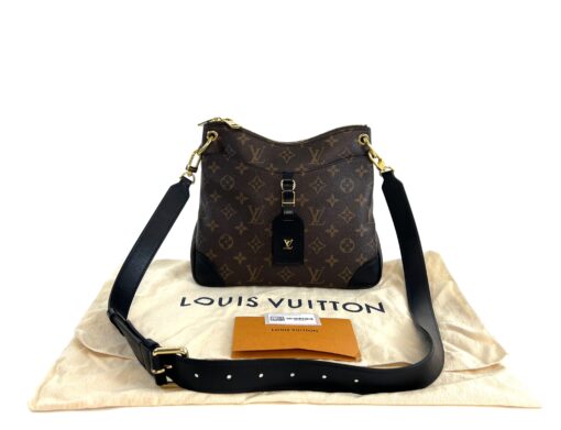 Louis Vuitton Monogram Canvas Odeon PM Noir Crossbody 3