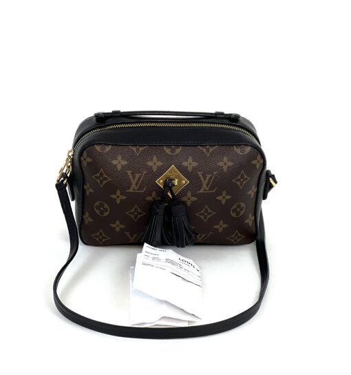 Louis Vuitton Monogram Saintonge Crossbody Black 3