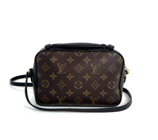 Louis Vuitton Monogram Saintonge Crossbody Black 4