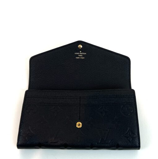 Louis Vuitton Monogram Empreinte Sarah Wallet 2